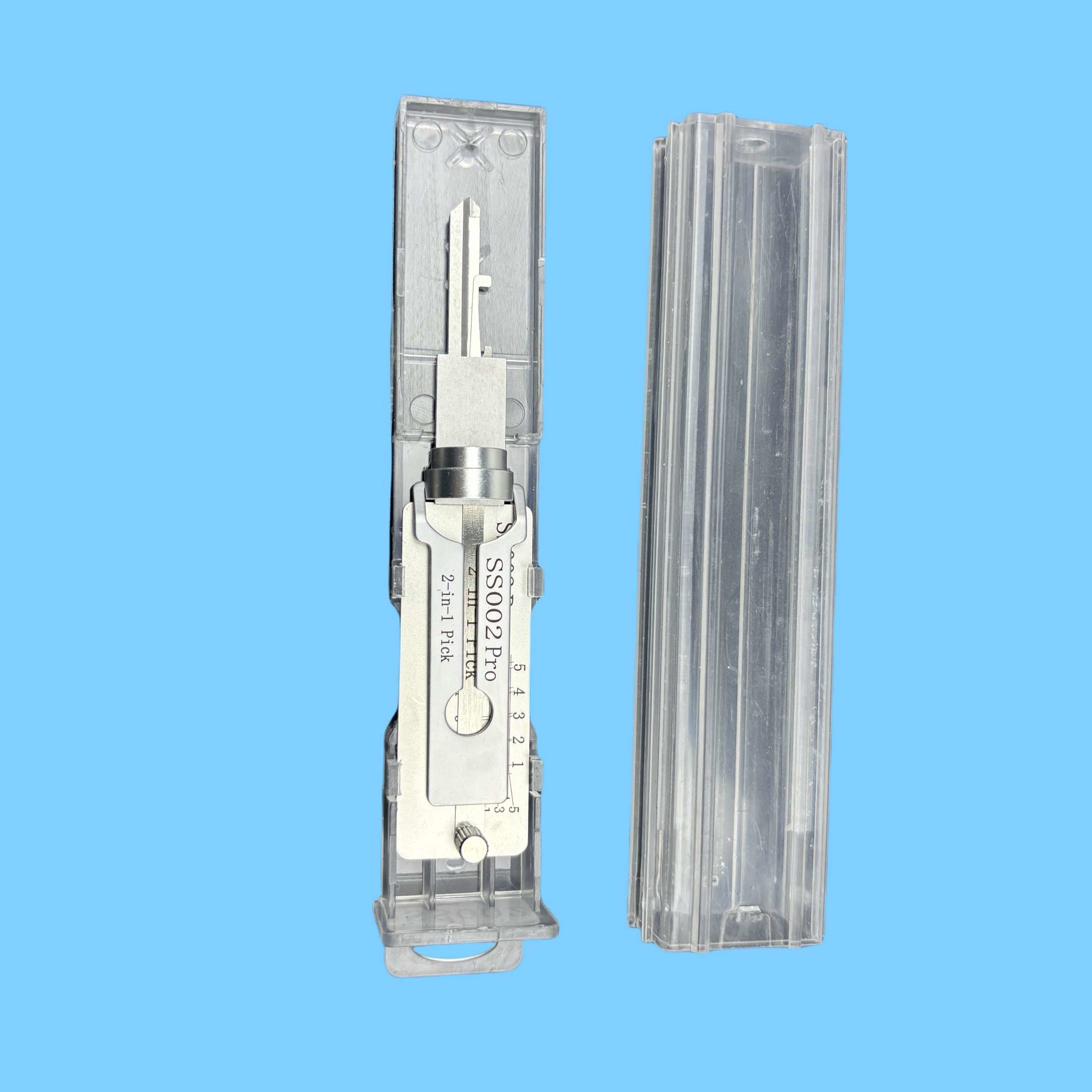 Portable Lishi 2 In 1 Lock Pick 2pcs Lishi Lock Pick Set For Residential