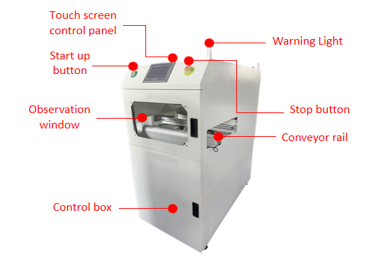 Safe Smt Magazine Loader Pcb Handling Equipment Stable For Smt Assemble