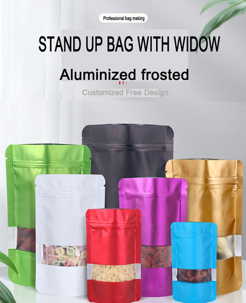 Printing 1-12 Colors Custom Order Accepted for Child Proof Smell Seeds Packaging Bag