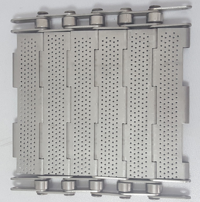Chain Plate Link Conveyor Wire Mesh Belt Stainless Steel For Bottles And Cans Conveying