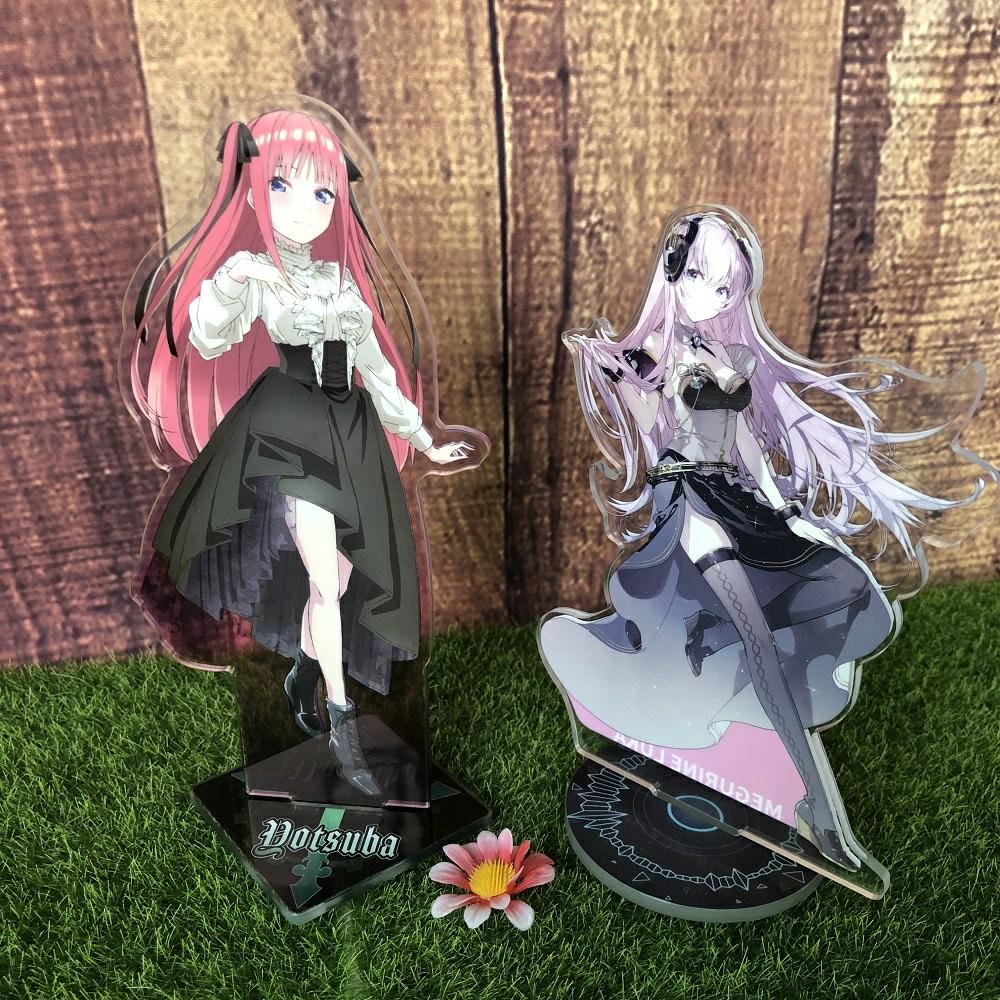 Holographic Anime Acrylic Standee Cartoon Cut Out Standee For Home