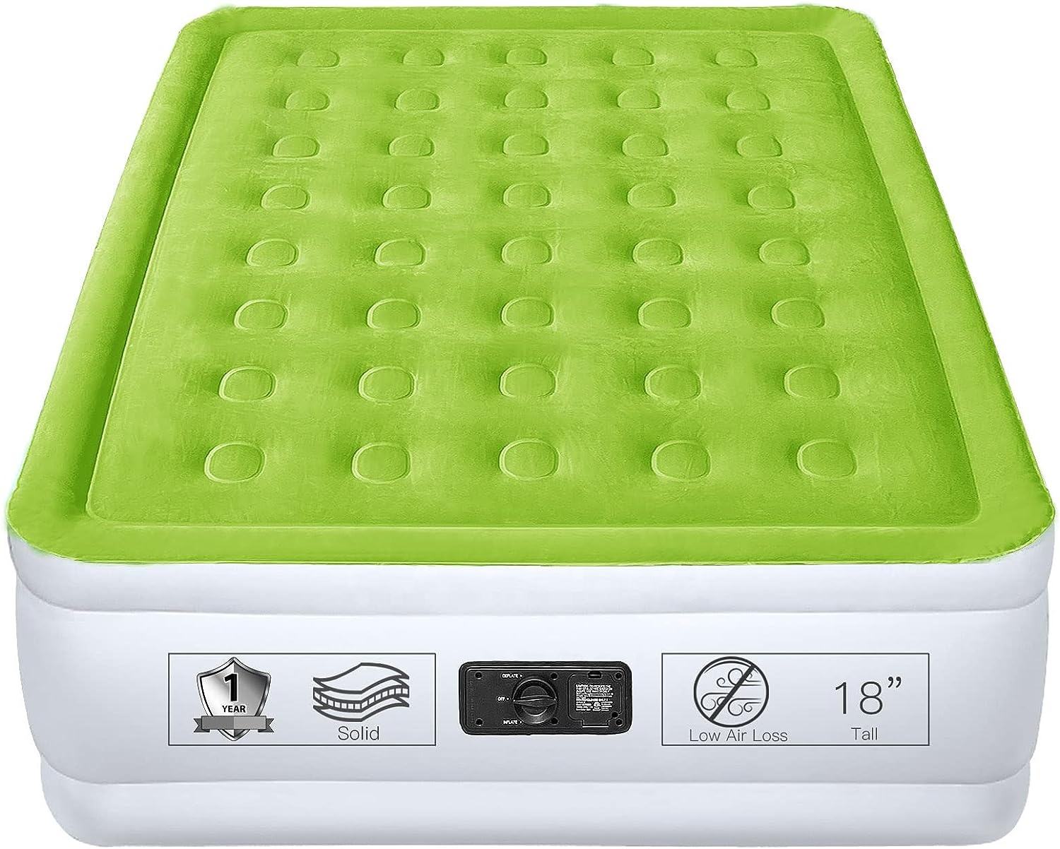 OEM Fold Up Camping Mattress Auto Double Blow Up Mattress With Blower