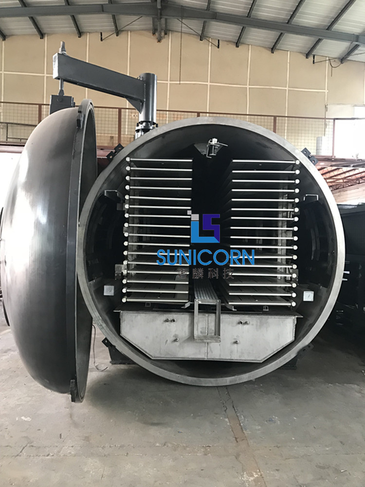 Powerful Commercial Lyophilizer 100sqm 1000kg Input Capactiy Easy Cleaning