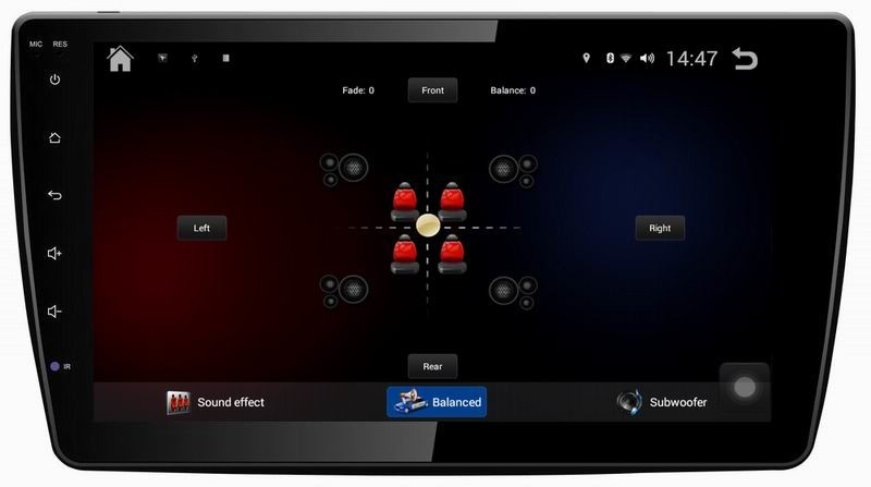 Ouchuangbo car radio dvd for android 4.4 SGMW Baojun 330 support Quad-Core bluetooth gps navigation system