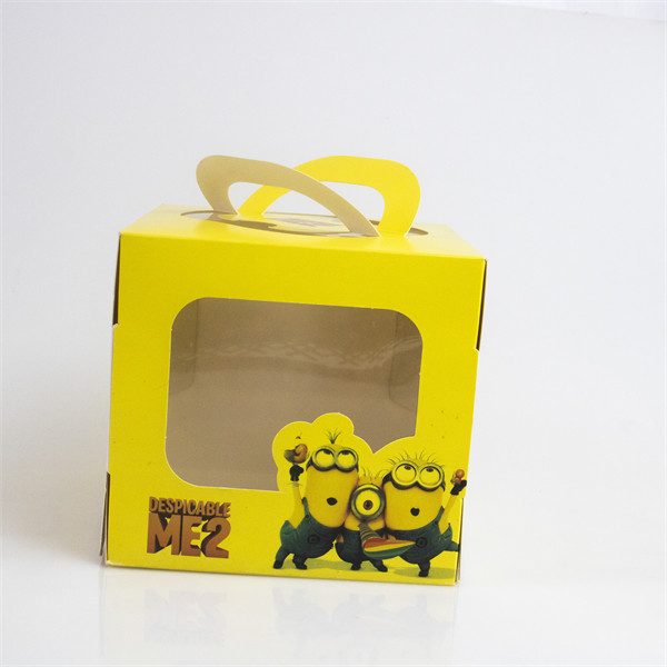 Recyclable Cupcake Packaging Boxes Custom Logo Handling Animated