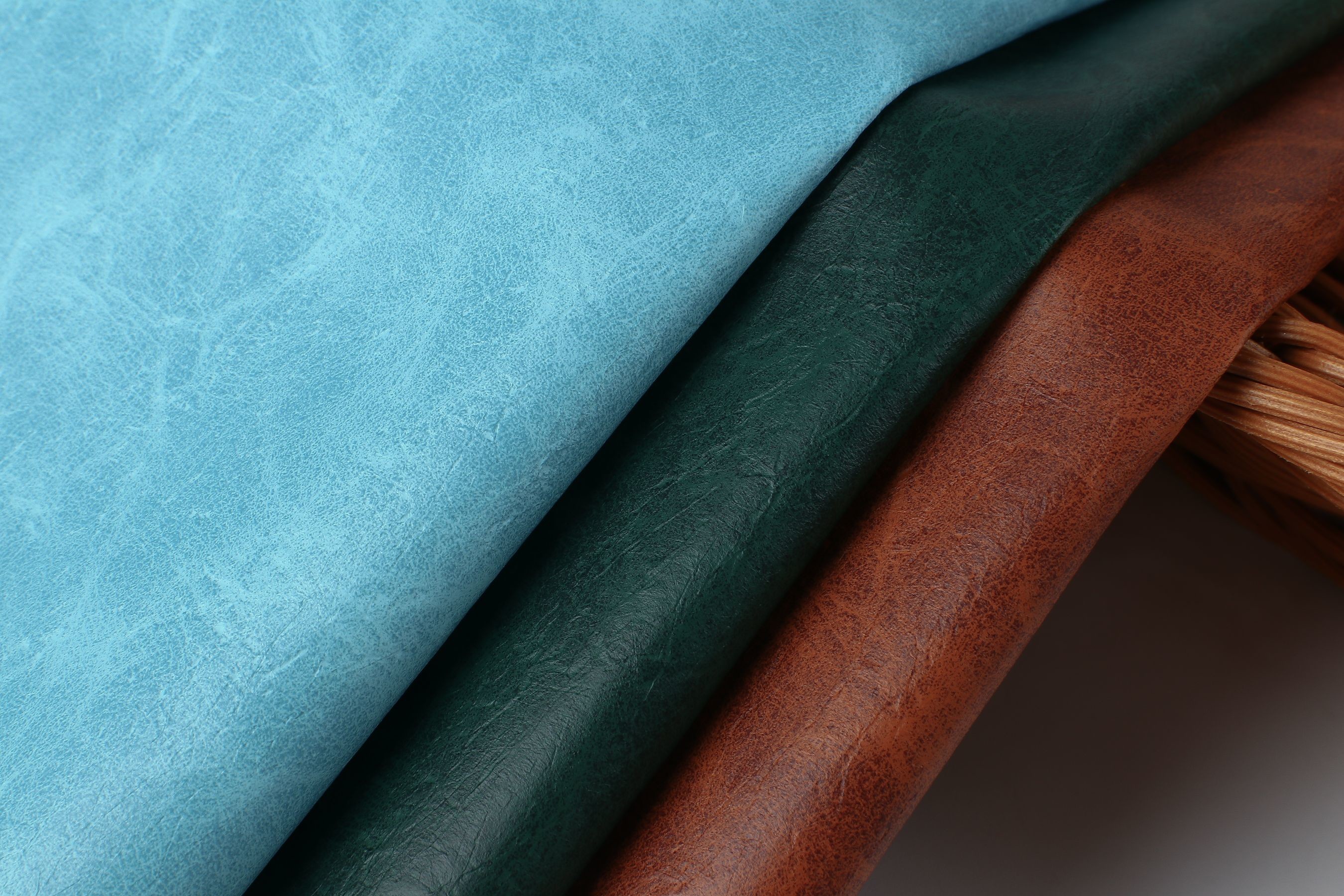 Yangbuck Style Packaging Leather Non Woven PVC Imitation Leather Material