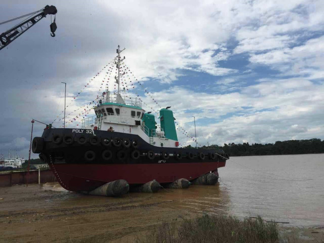 Anti Aging Ship Launching Airbags Barge Inflatable Boat Lifting Airbags