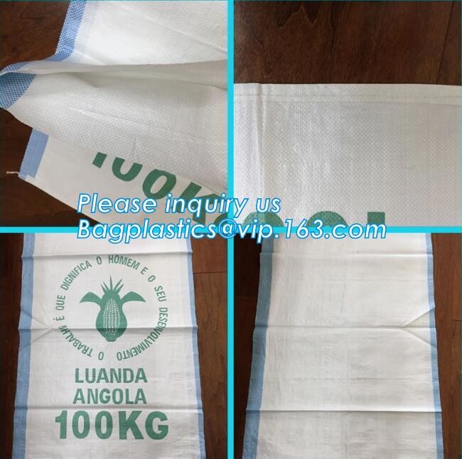 China manufacture high quality free sample recycled printed pp woven bag,beef cattle feed bag BOPP Laminated PP Woven Ba