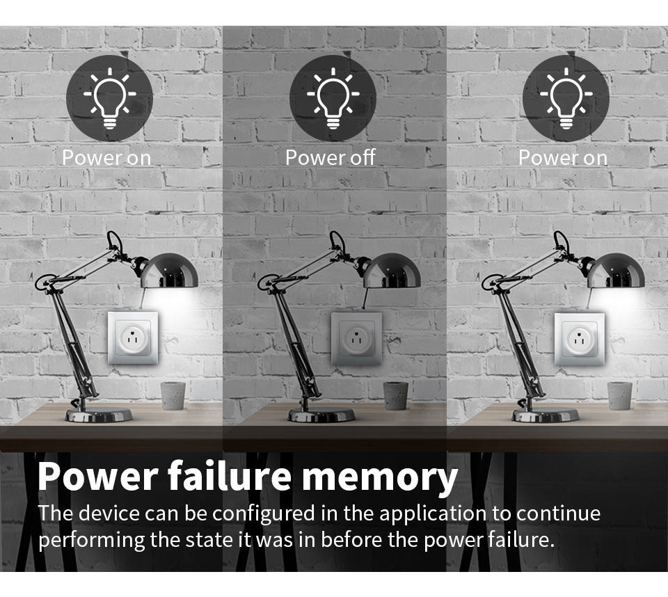 Smart Home Automation Remote Light Switch 16A Breaker Module Tuya Smart Timer Wall Light Switch support voice control