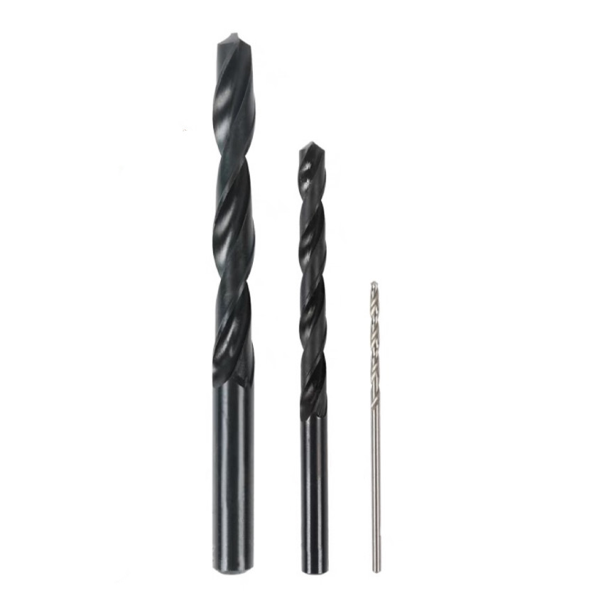 Precision Carbide Straight Shank Twist Drill Bits Small Twist Drill Set For Cutting