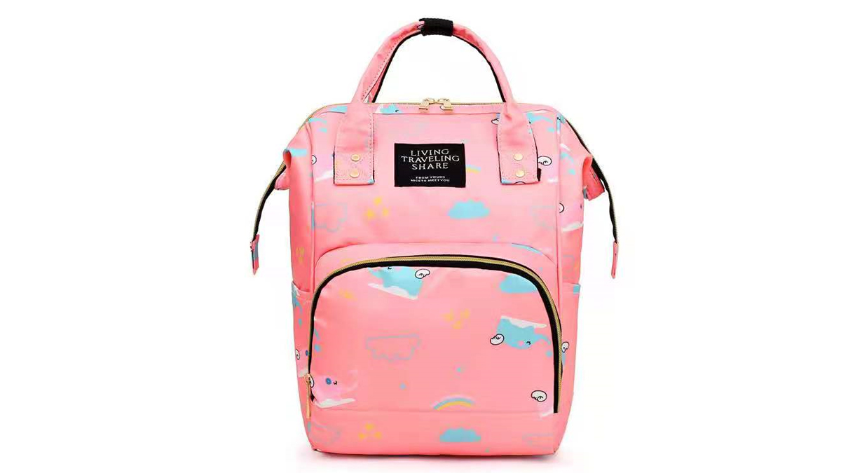 Convenient Multifunctional Mommy Diaper Bag Oxford Cloth Stylish Mother Bag