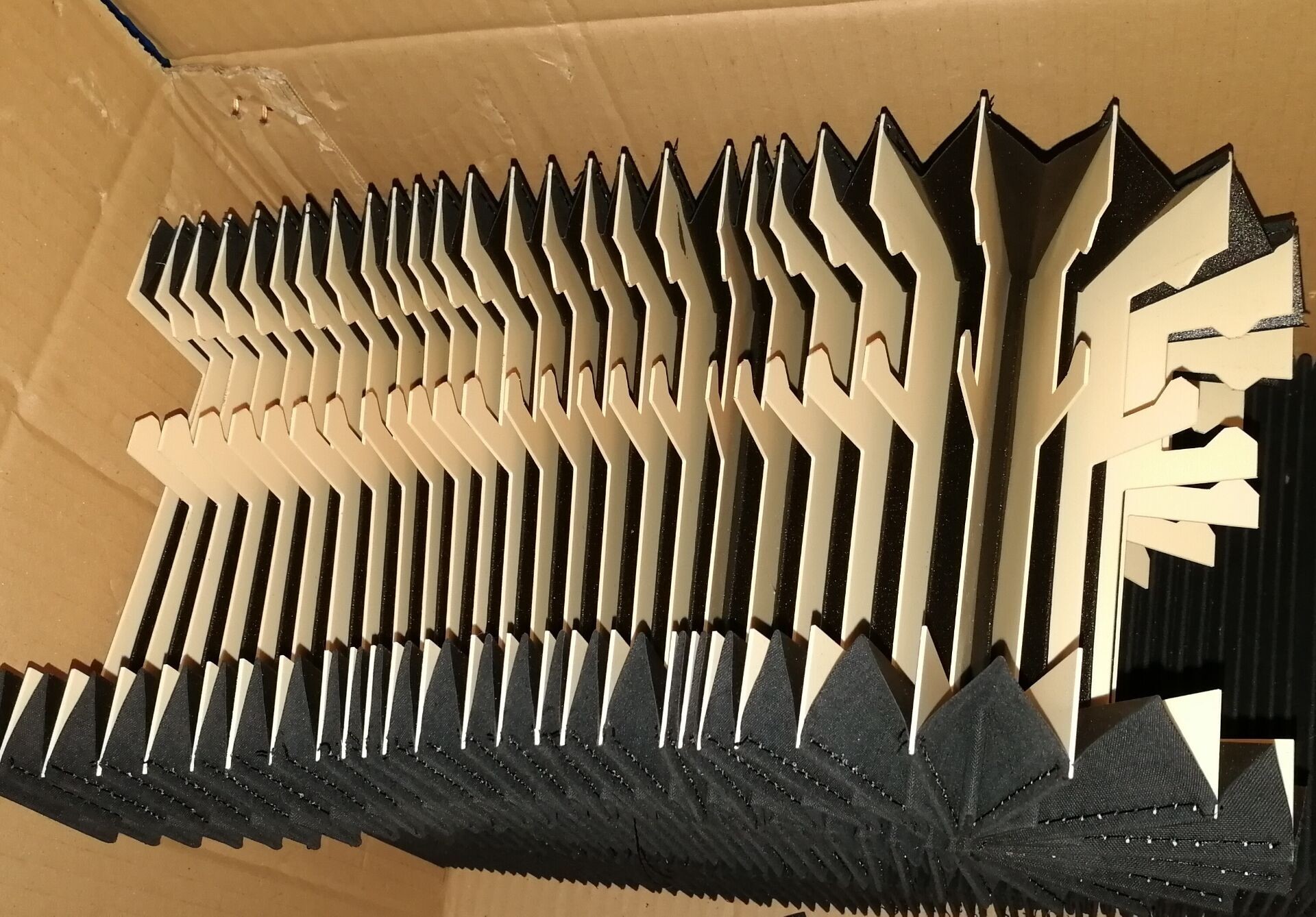 flat PVC + fibre cloth folded bellow covers for tube combine fiber laser cutting machine