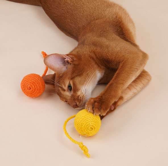 small cat balls