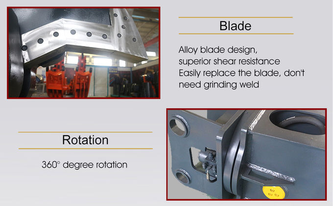 BY-CS250RT Hydraulic scrap metal cutter for 20-30T excavator used/Demolition Attachments/made by china @2018 bauma