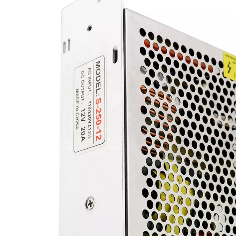 Single Output SMPS AC110V 220V DC12V 1A 15A Regulated Switching Power Supply