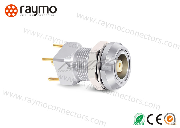 Smooth Appearance Coaxial Cable Connector Blind Mating Small Insertion Force