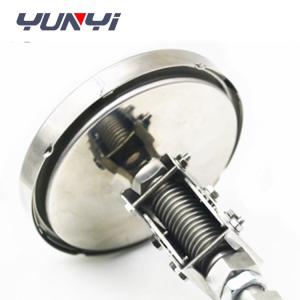 Industrial Thread Mechanical Temperature Gauge WSS Bimetallic Thermometer