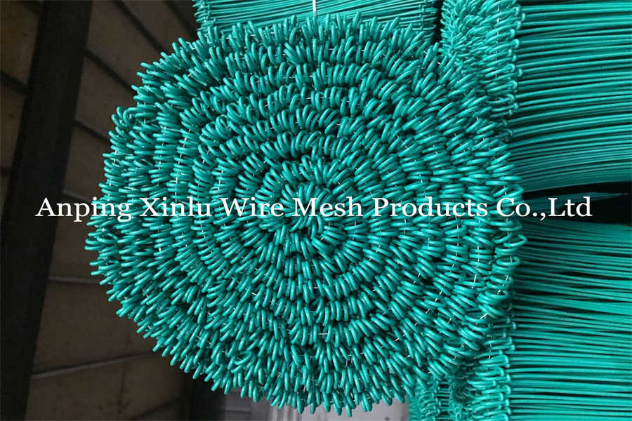 Rebar Double Loop Tie Wire 12cm Length Twin LoopTie Wire Anti Corrosion For Binding