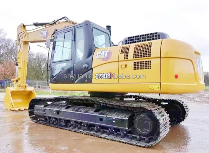 Digging in good condition, sold at a cheap price, 23 tons of mining type Caterpillar 323 second-hand excavator Digging