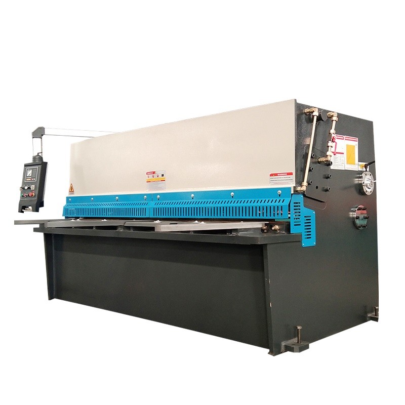 QC12K NC Hydraulic Steel Plate Shearing Machine 6X3200mm With E21S Controller