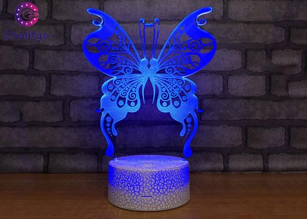 Butterfly Lamps for Girls Bedroom Baby Night Light Butterfly 7 Colors Change