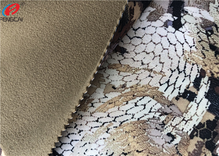 Elastic Waterproof TPU Coated Fabric Bonded Polar Fleece Fabric For Jacket