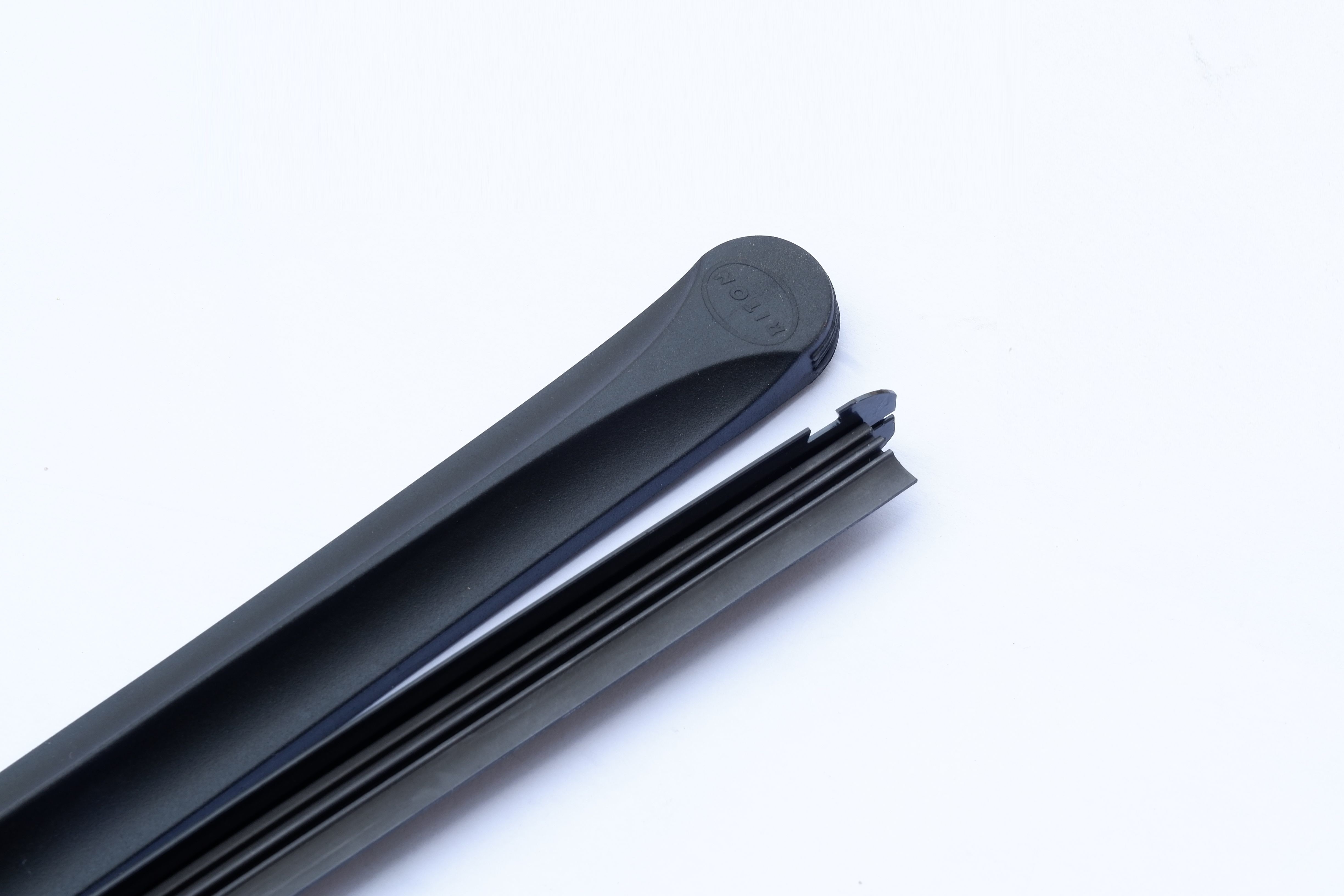 Black Window Wiper Blades , Mitsuba Silicone Painting Windshield Double Soft Universal Aero Wiper Blade