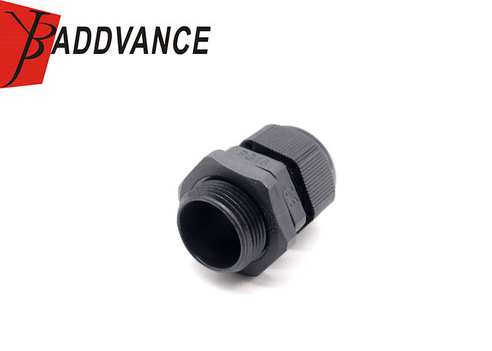 HT PG16 IP68 RAL9005 Adjustable Waterproof Cable Range Wire Joints Connector