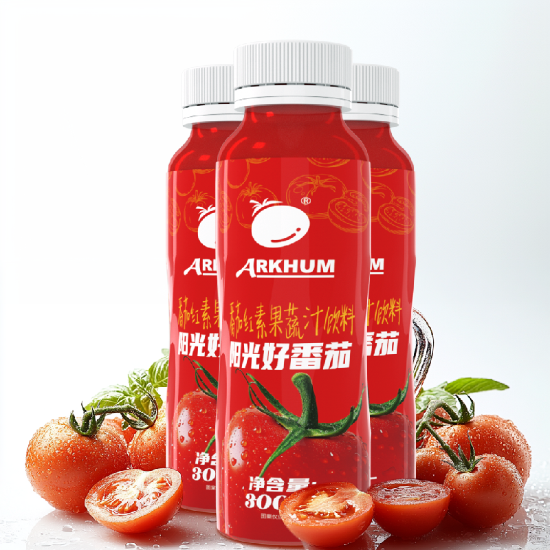 460ml Tomato Fruit Juice 0g Fat Healthiest Tomato Juice PP Bottle