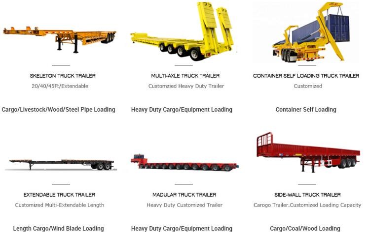 Triple Axle 50 Ton Bulk Cement Trailer , Bulk Cement Semi Trailer