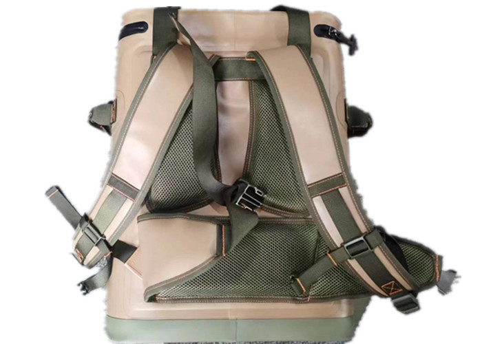 Khaki Insulated Thermal Cooler Bag Large Eco Friendly Waterproof