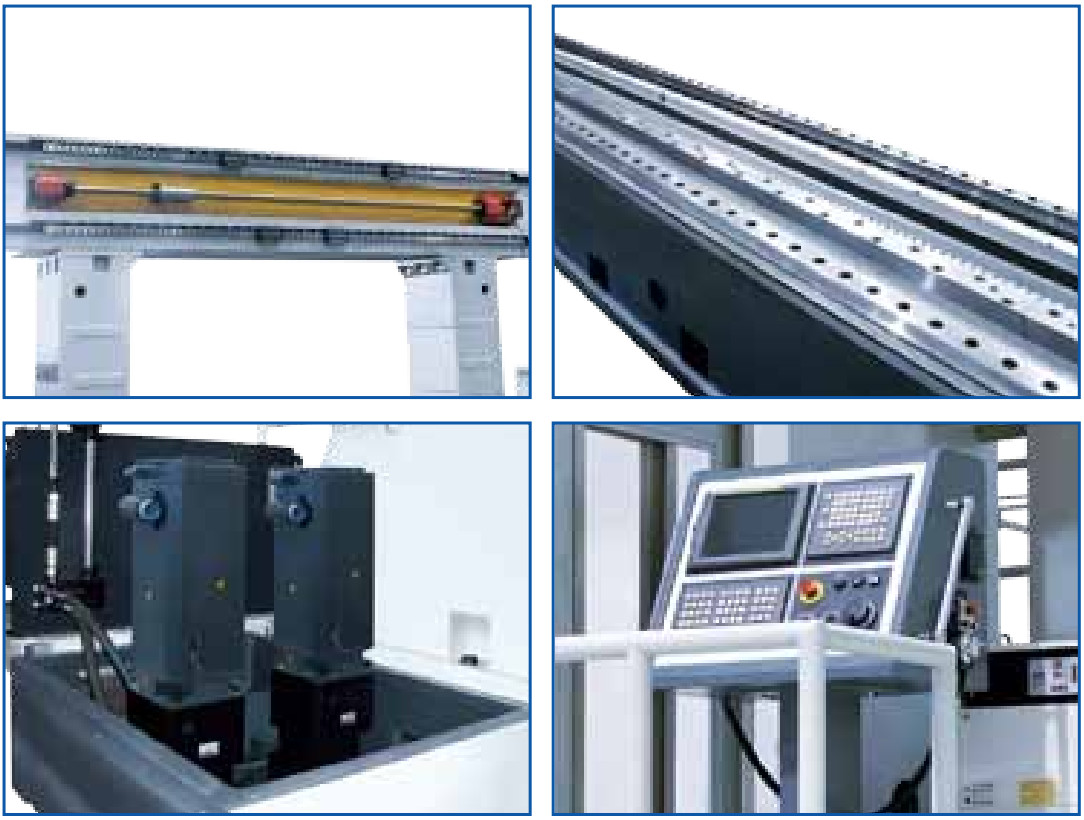 GMC Heavy Duty High Speed Gantry Moving CNC Machine Featuring Fixed Workbench