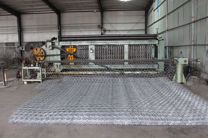 Low Flexibility Good Embankment Stone Cage Net 80x100mm