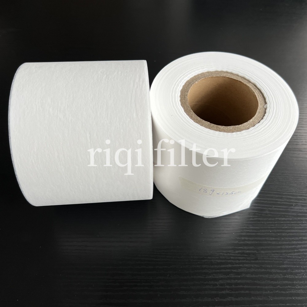 Food Grade Heat Sealing 125mm Paper Tea Filter Material Eco Friendly