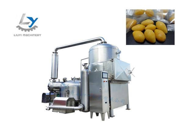 Fruit Chips / Potato Chip Fryer Equipment Keeping Food Original Flavor And