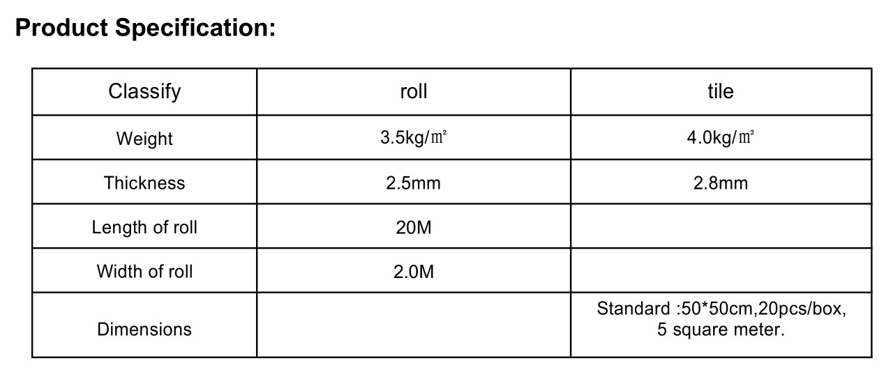 High Strength Woven Vinyl Flooring , 2m Width Woven Pvc Flooring