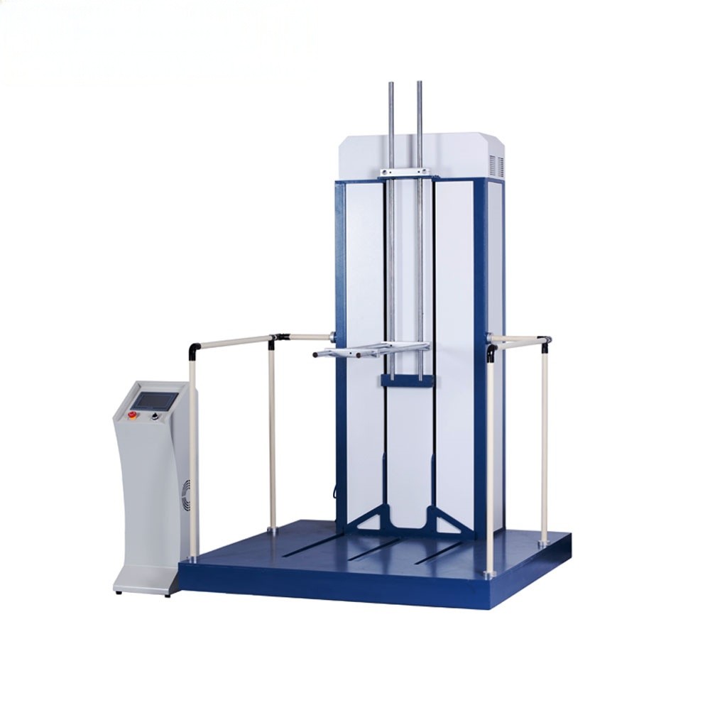 Lab Free Fall Drop Tester Starting From Zero Height Range To 1.5M Drop Range