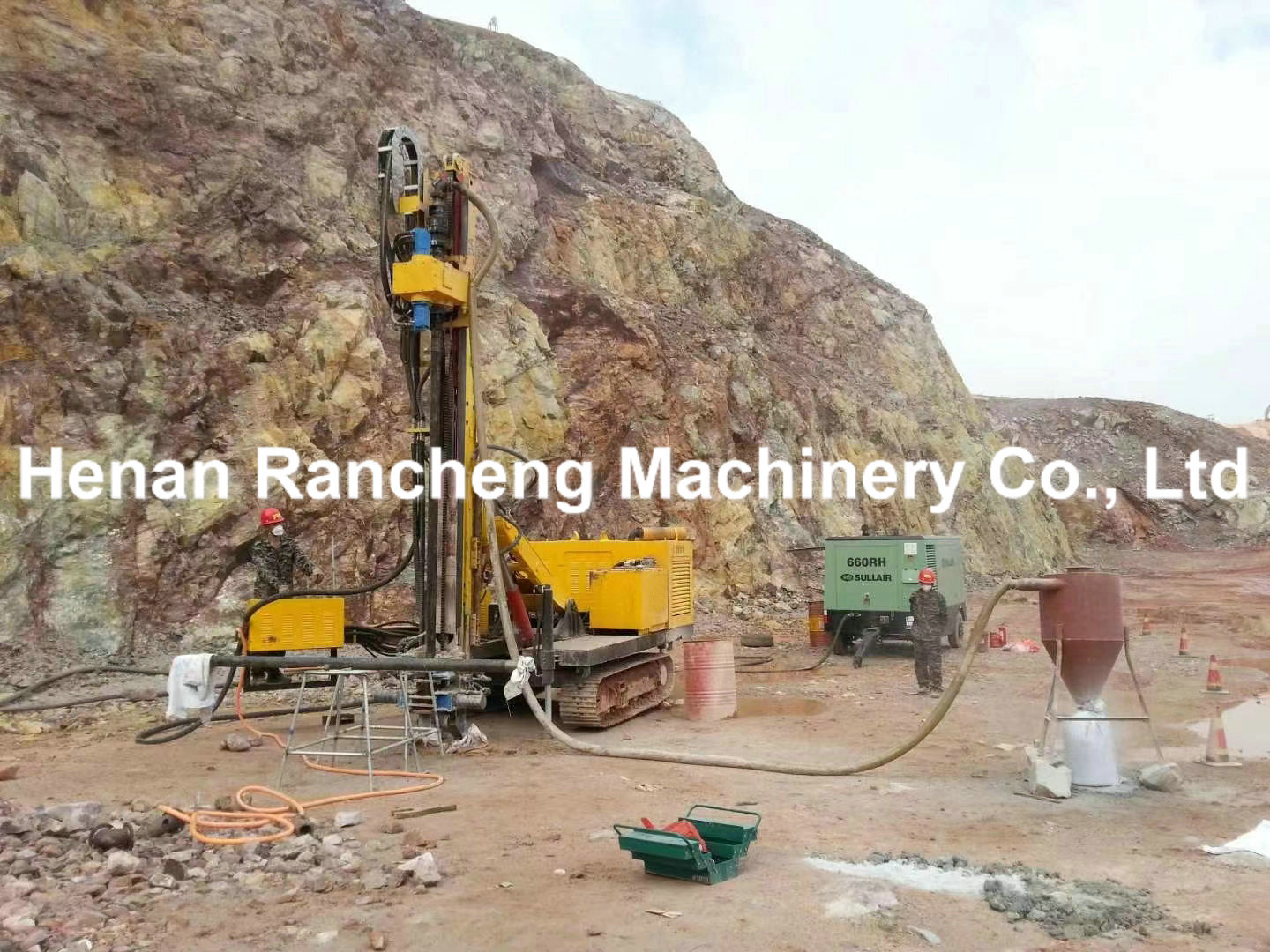 150m Depth RC Drilling Rig Cummins Engine 125KW Reverse Circulation Drilling Machine