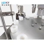 Desktop Small Vial Liquid Perfume Filling Capping Machine With High Precision
