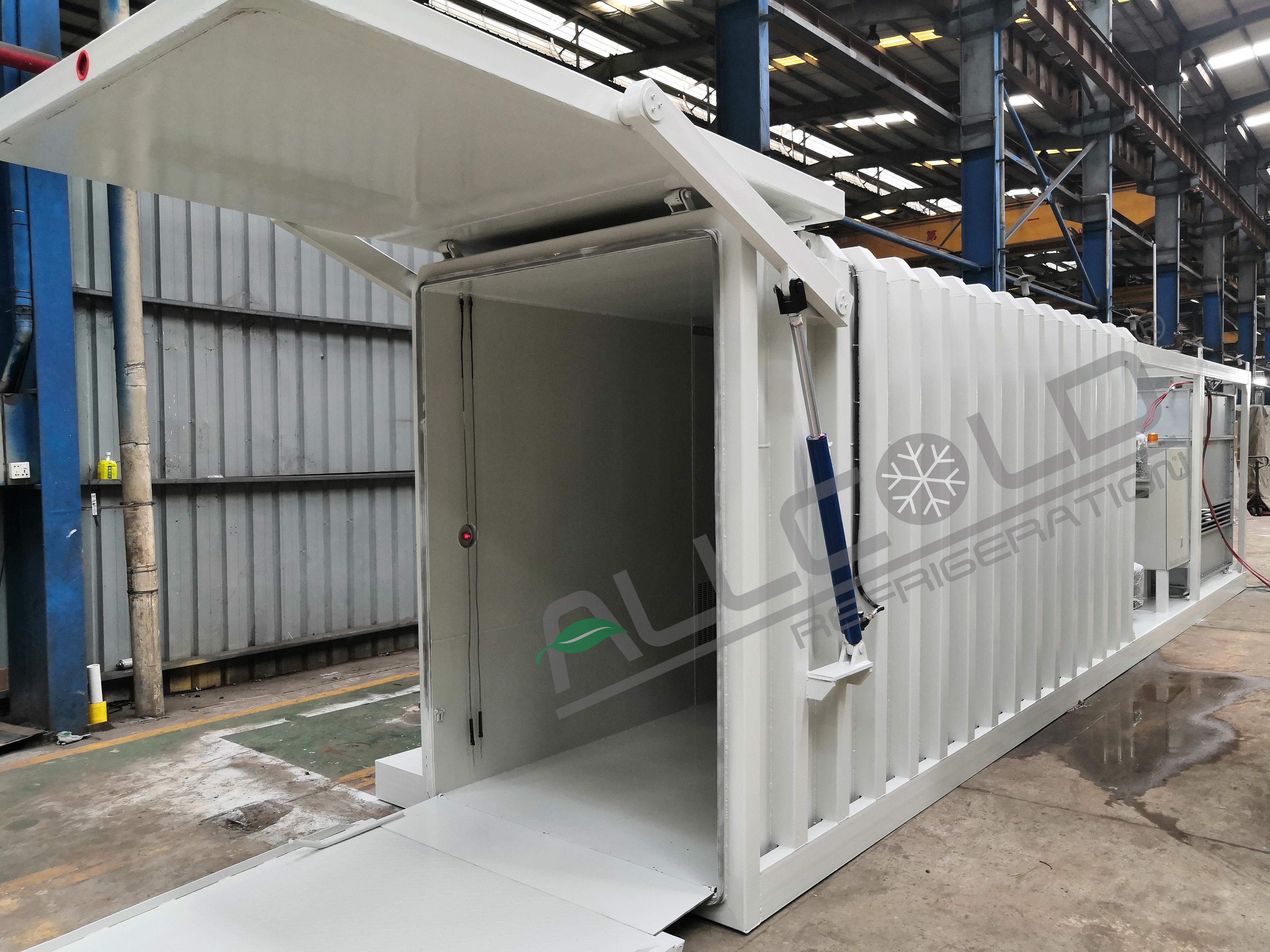 4pallets vacuum cooling machine for vegetables fruits fresh cut flowers and mushroom