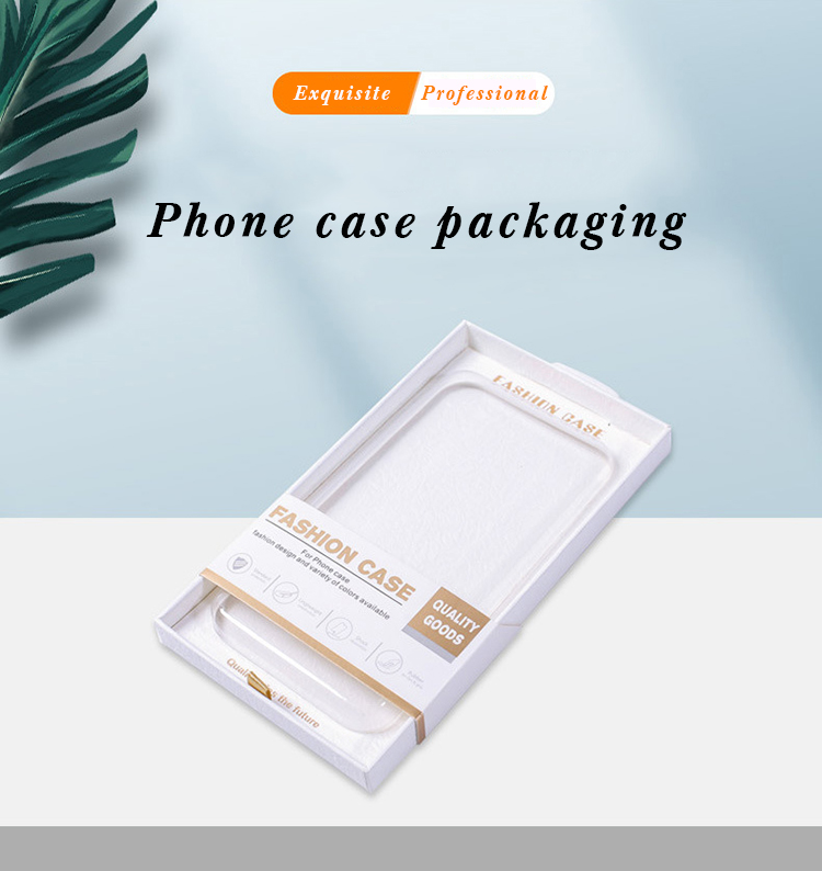 Blister PVC Phone Case Packaging Box With Window Custom Logo Cellphone Retail Packaging