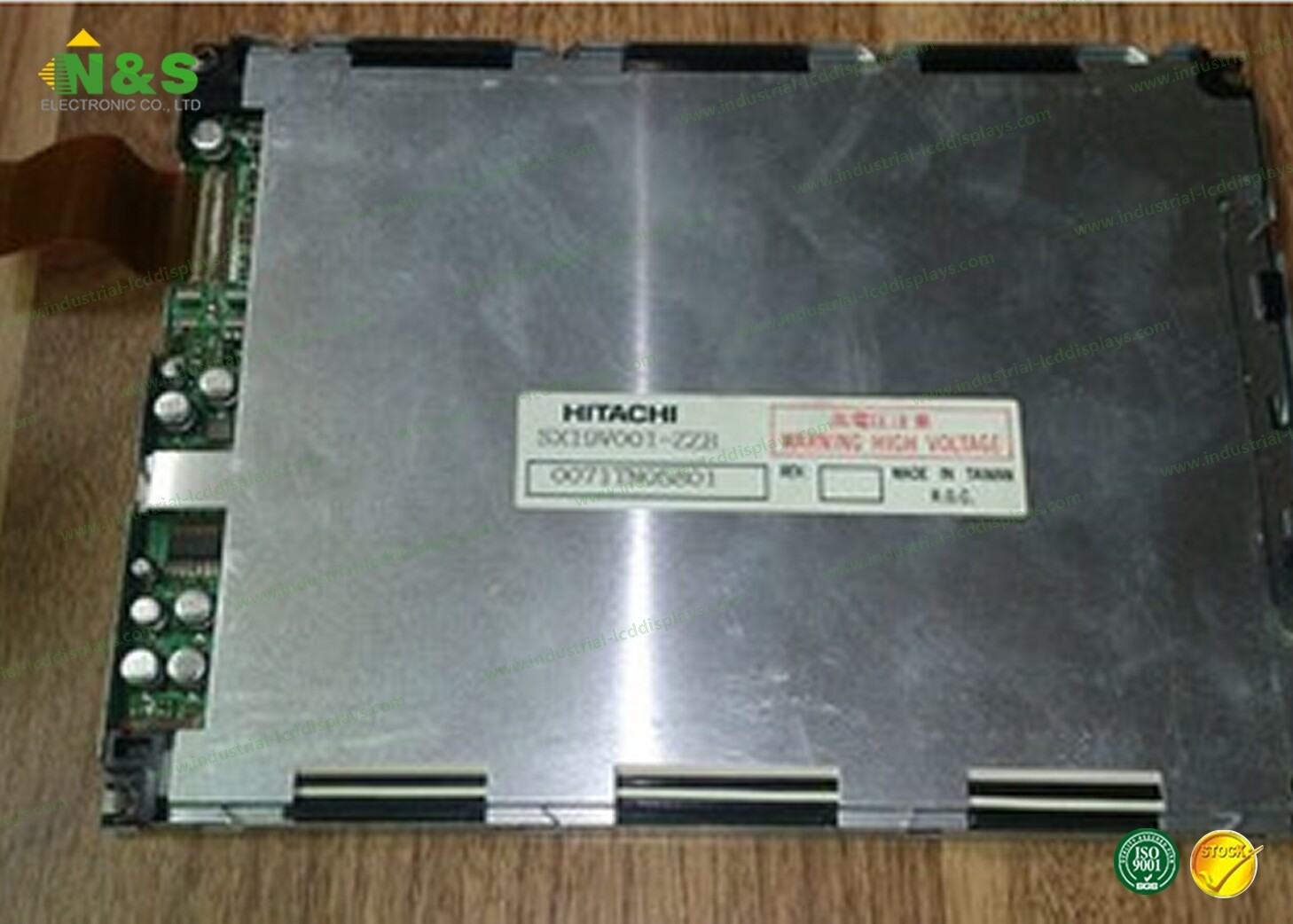 Monochrome Flat Hitachi LCD Panel 7.5 Inch Normally Black SX19V001-ZZA