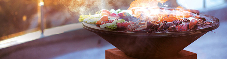Japanese Bbq Grill Table Tepanyaki Outdoor Cooking China Bbq Grill Garden Kitchens Charcoal Barbecue Grill