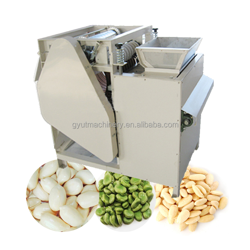 85-95% Whole-Kernel Rate Wet Peeling Machine for Apricot Kernel Cracking and Cracking