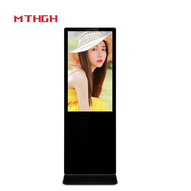 43 Inch Wall Mount Floor Standing Digital Display With Wi-Fi Bluetooth And USB 01