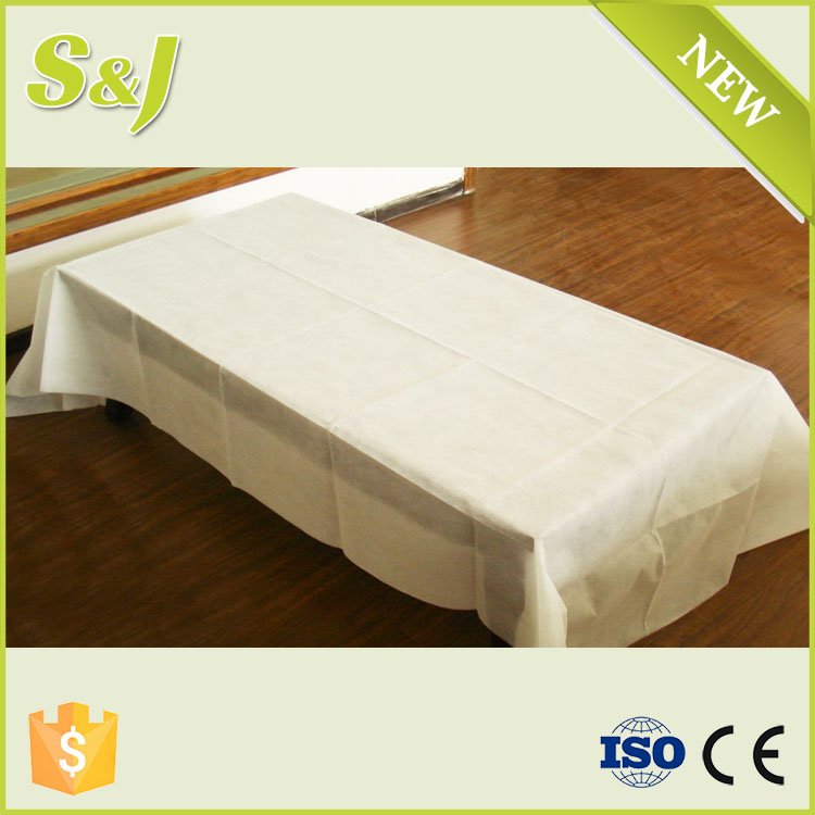 Sterile Waterproof Disposable Bed Sheets For Travel Spa Bed Sheets Wholesale PP PE SMS