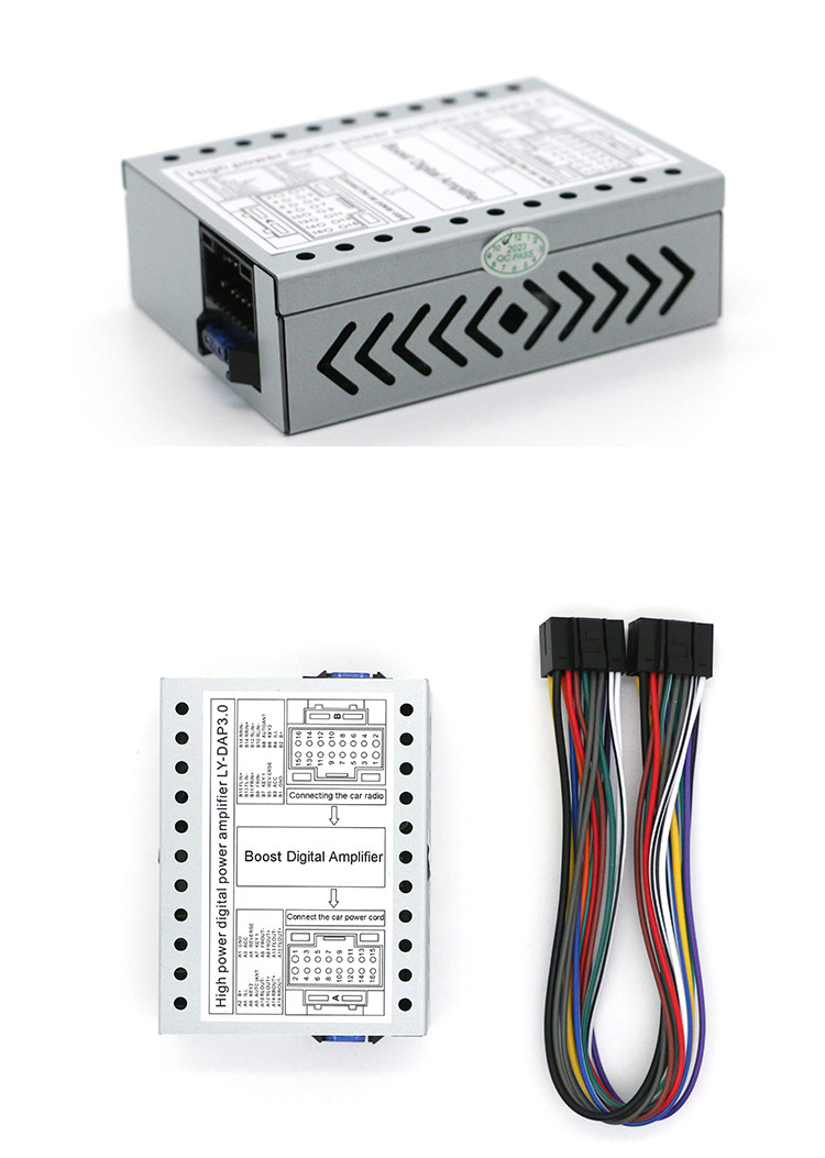 Car Digital Amplifier Mini Car DSP Box Plug And Play Easy Installation