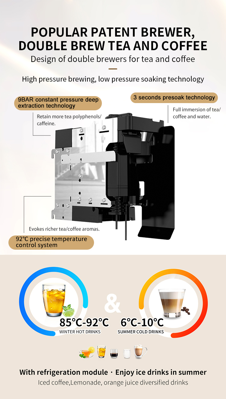 NAYAX Payment Floor Standing Coffee Machine Mini Coffee Vending Machine