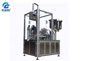 China High Speed Rotary Color Cosmetic Automatic Filling And Capping Machine For Lip Gloss on sale