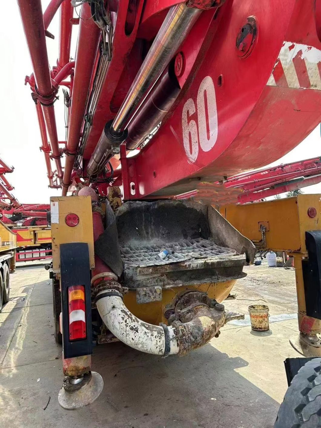 2019 Year Used Concrete Boom Pump Good Condition Spare Parts
